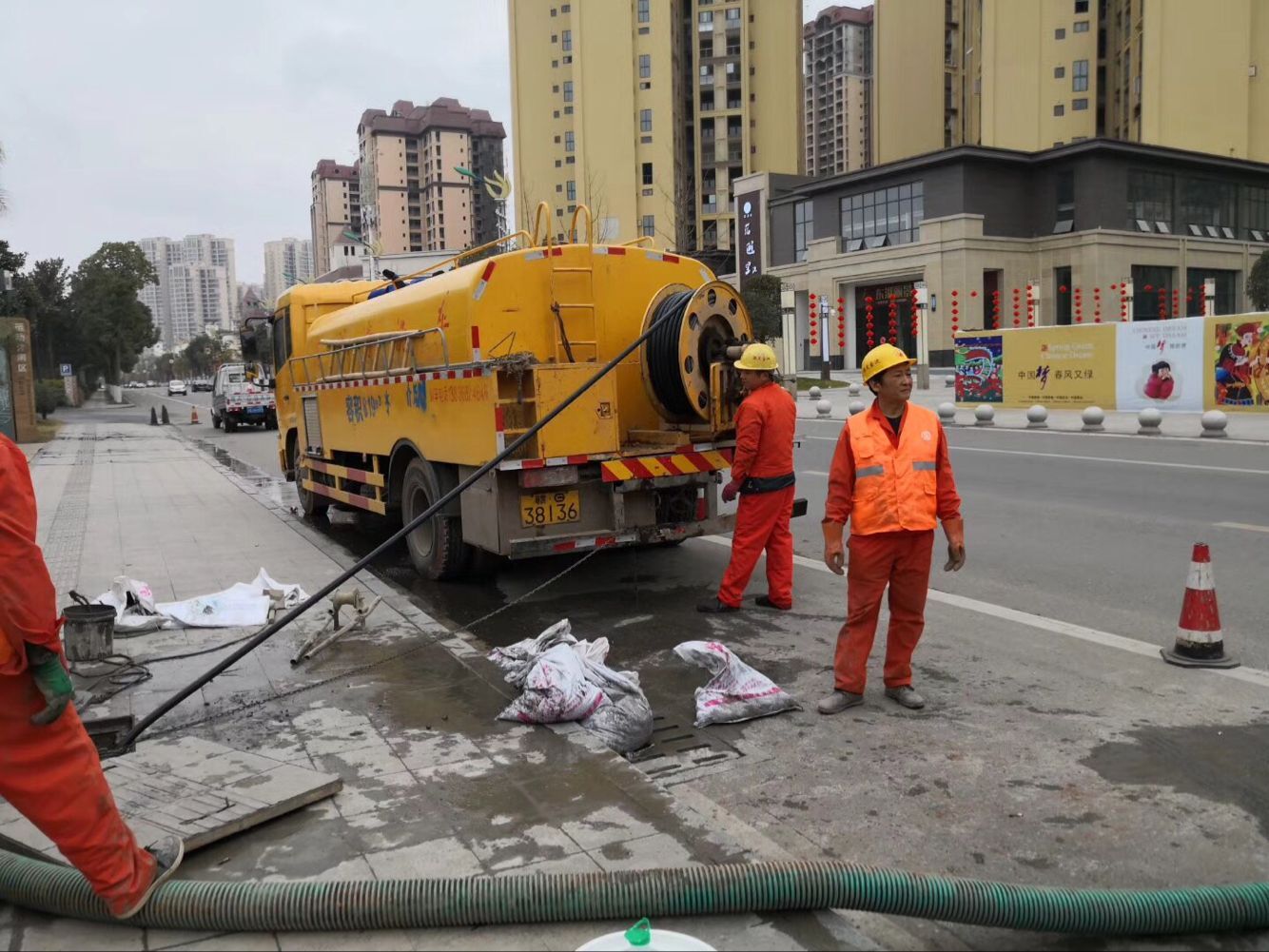 绿春排污管道清淤-管道清洗